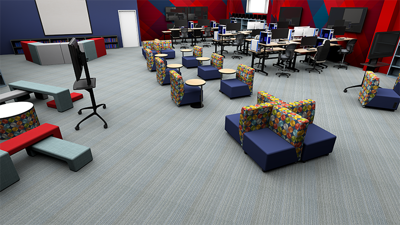 eSports Media Center - Overall View